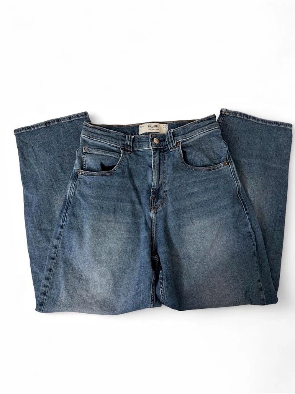 Hollister Baggy Skater Jean Men's Blue Jeans Waist 29